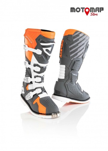 Stivali acerbis race arancio - acerbis,