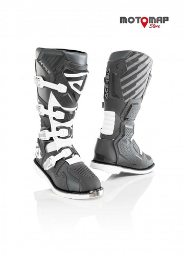 Stivali acerbis race grigio - stivali,